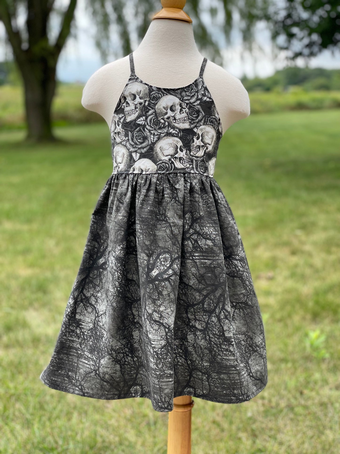 Spooky Skull Dress