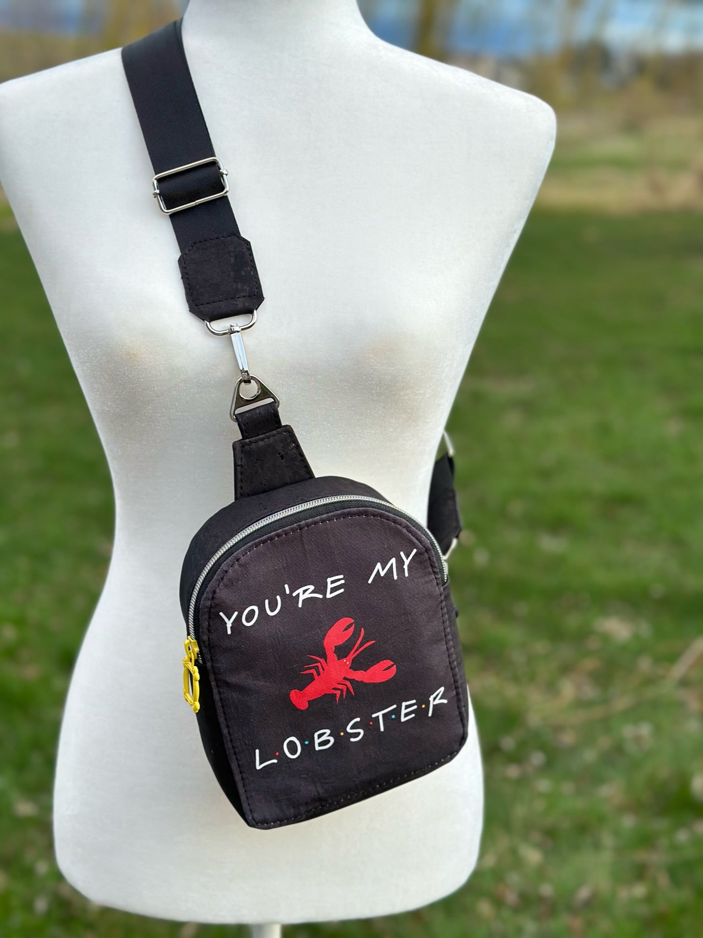 You're My Lobster Front Sling Bag