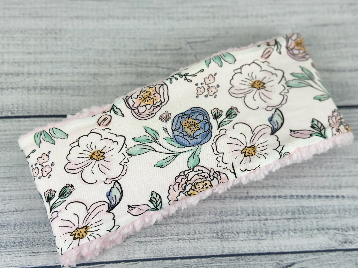 Blush Floral Ear Warmer