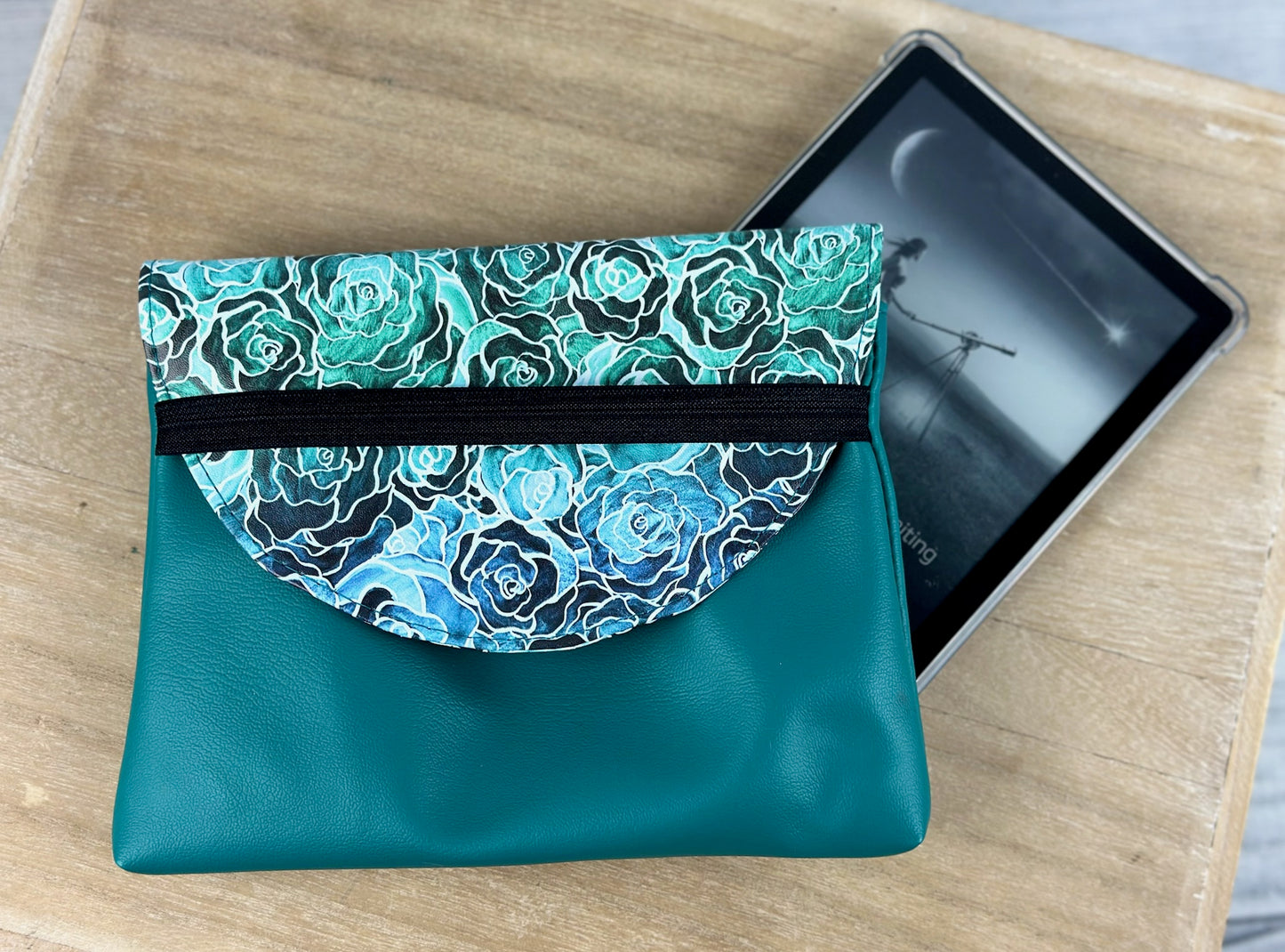 Teal Floral Book Bestie