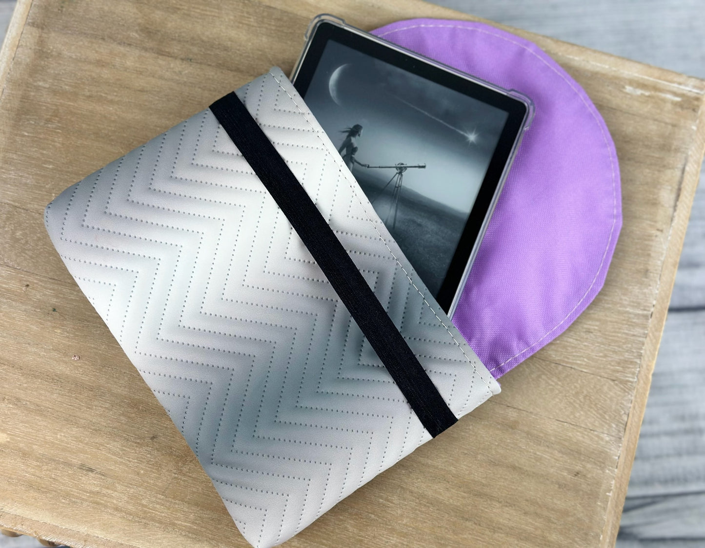 Purple Floral Book Bestie