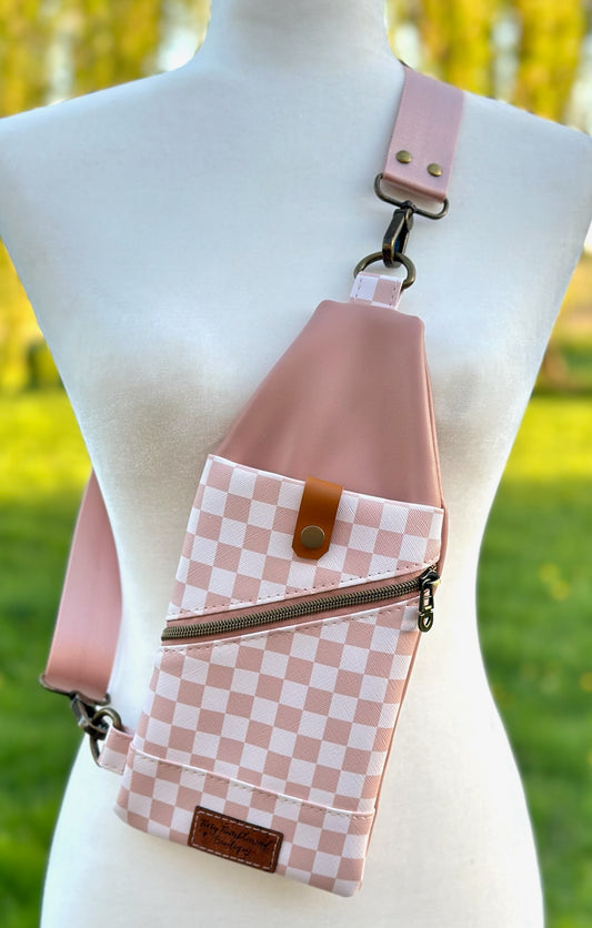 Checker Mini Travel Sling