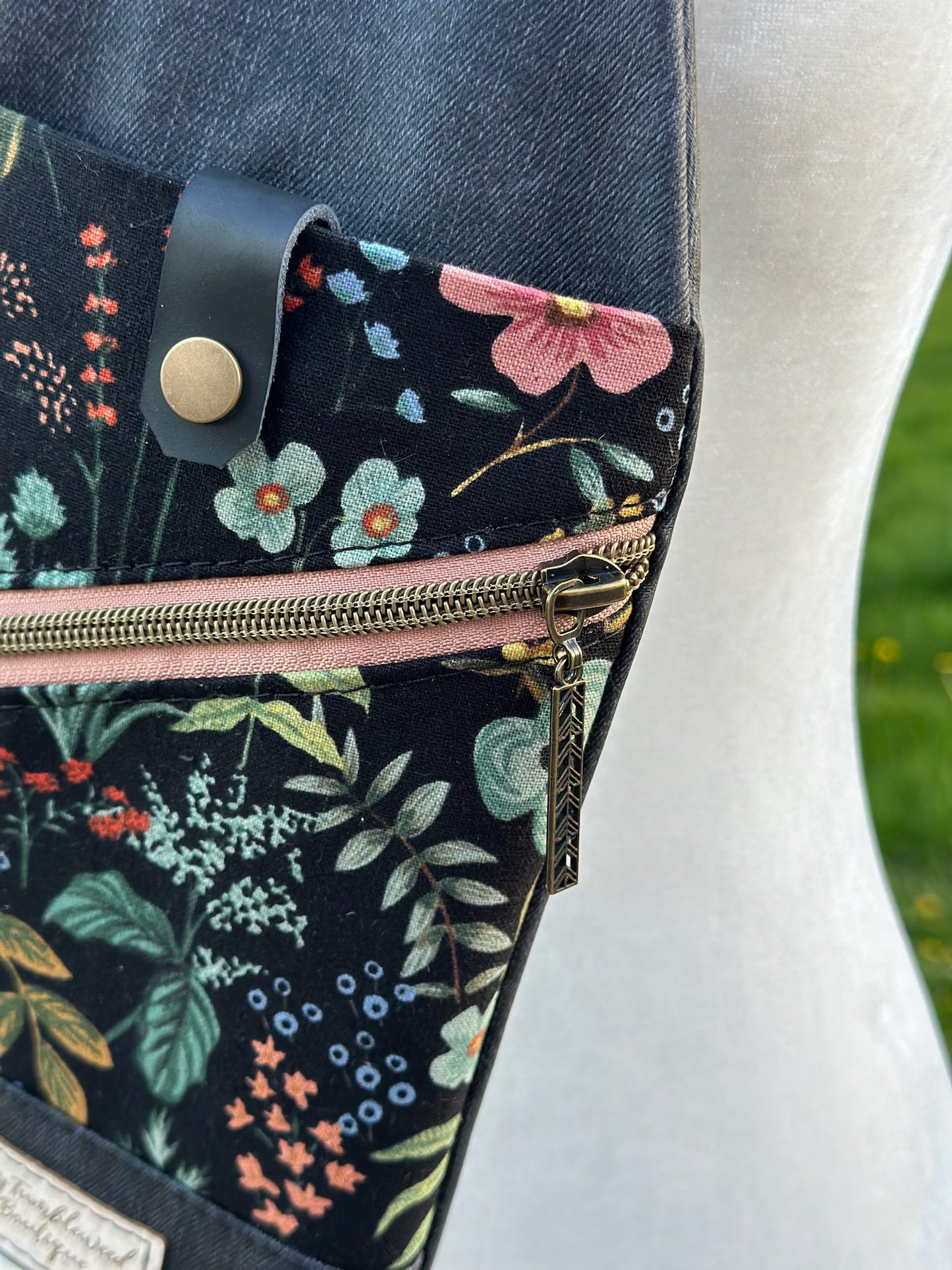 Dark Herb Garden Mini Travel Sling