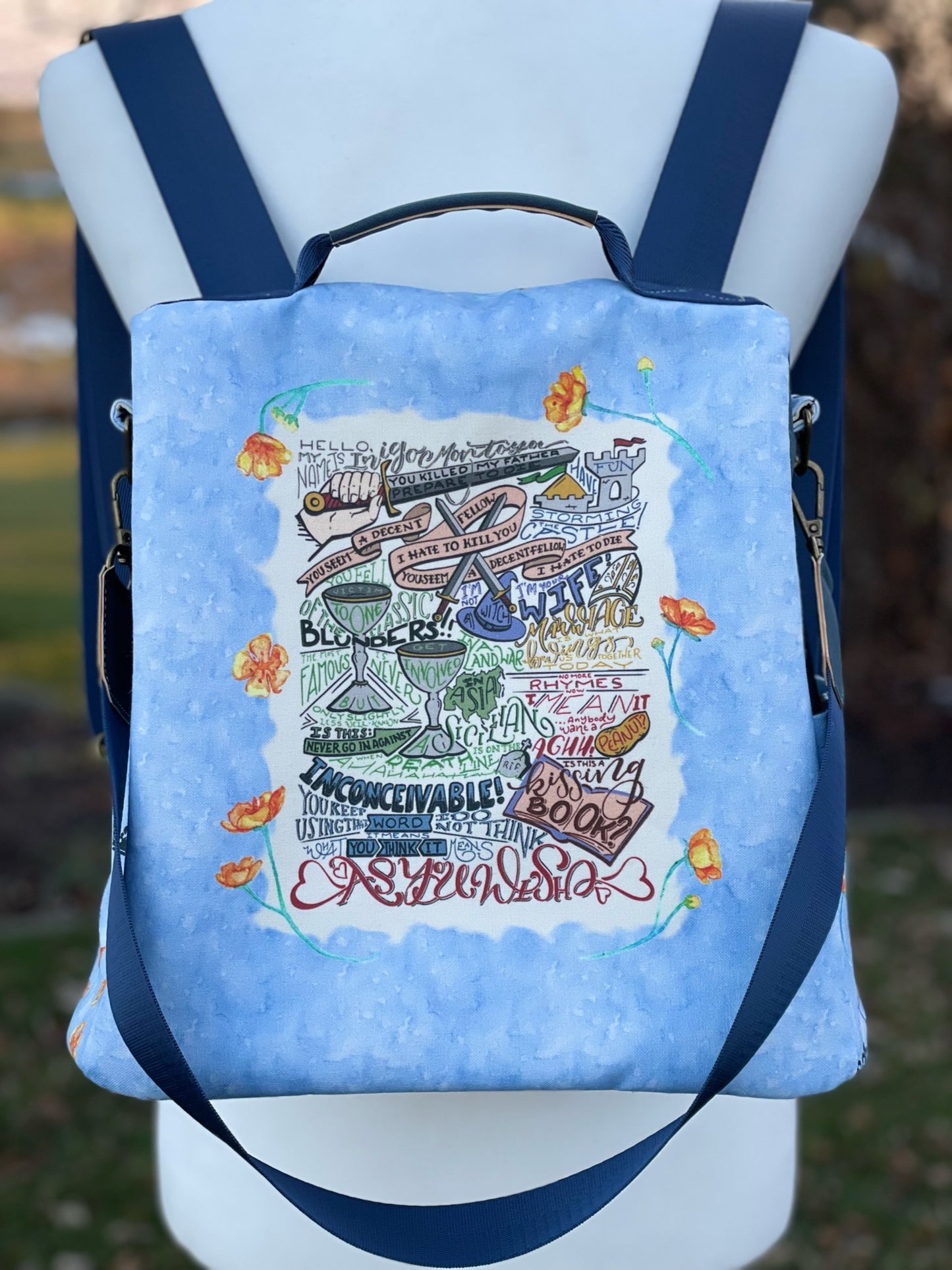 Princess Bride Anti-Theft Backpack