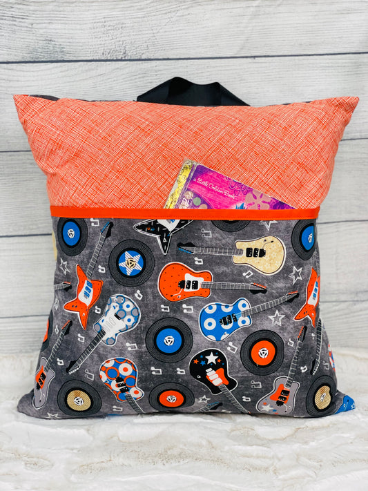 Book Pillow Guitar