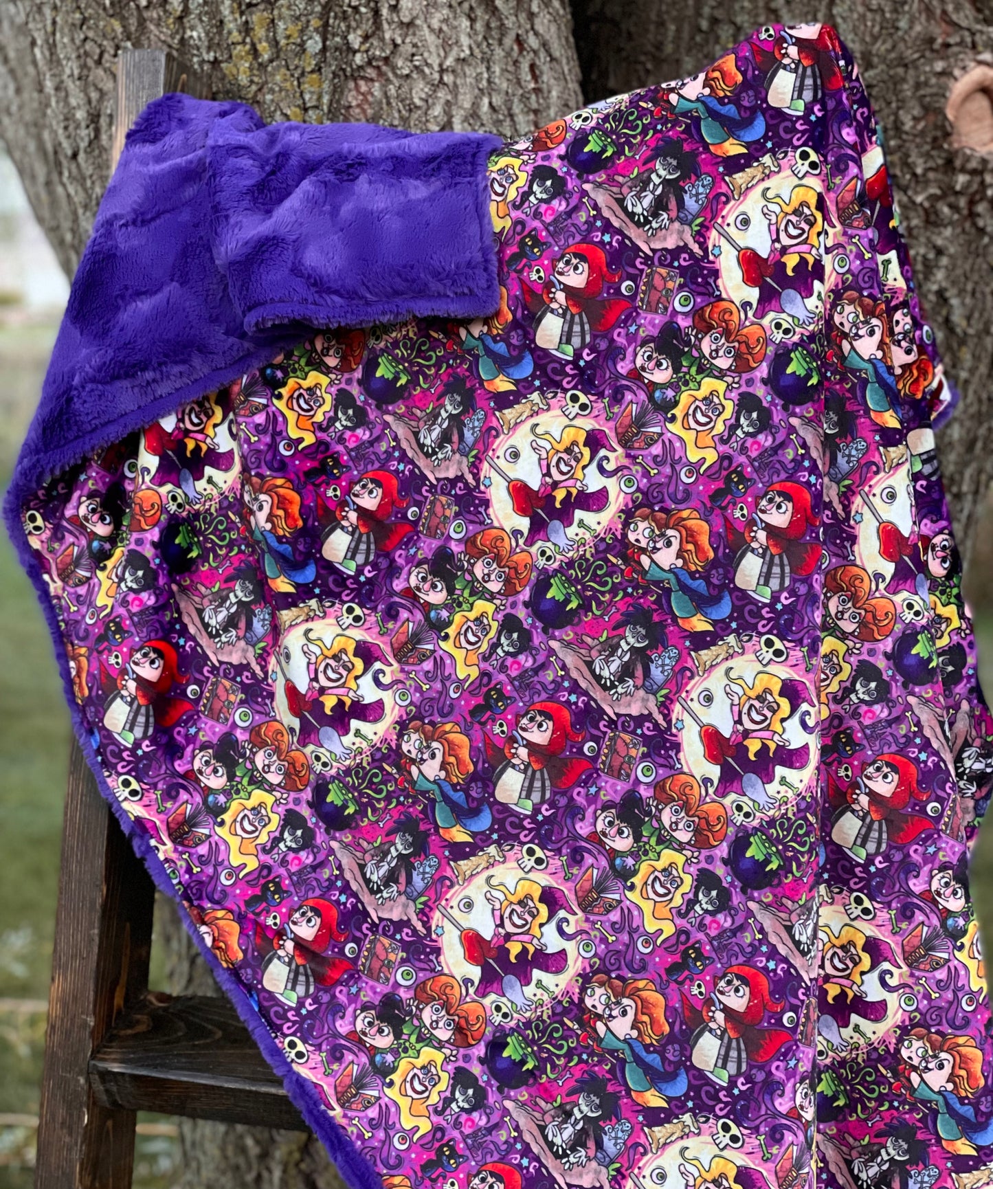 Big Kid Blanket Sister Witches